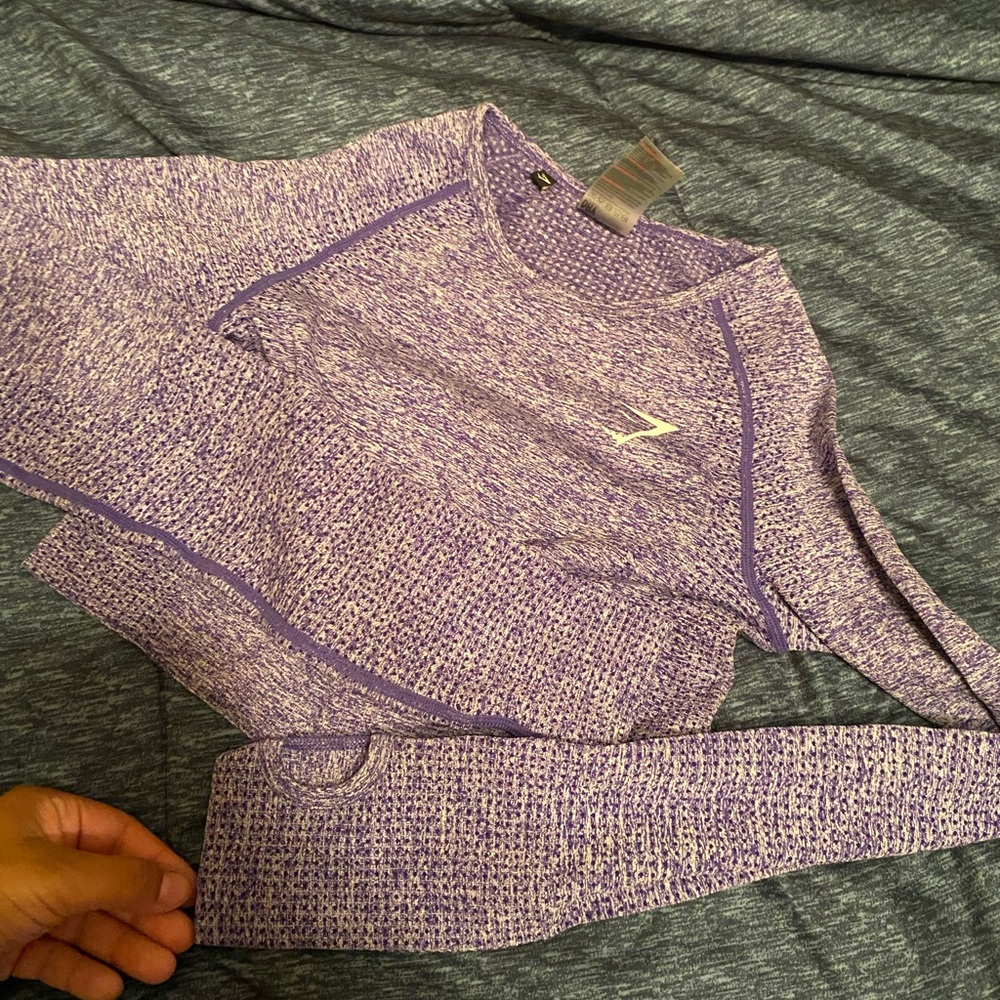 Gymshark crop long sleeve